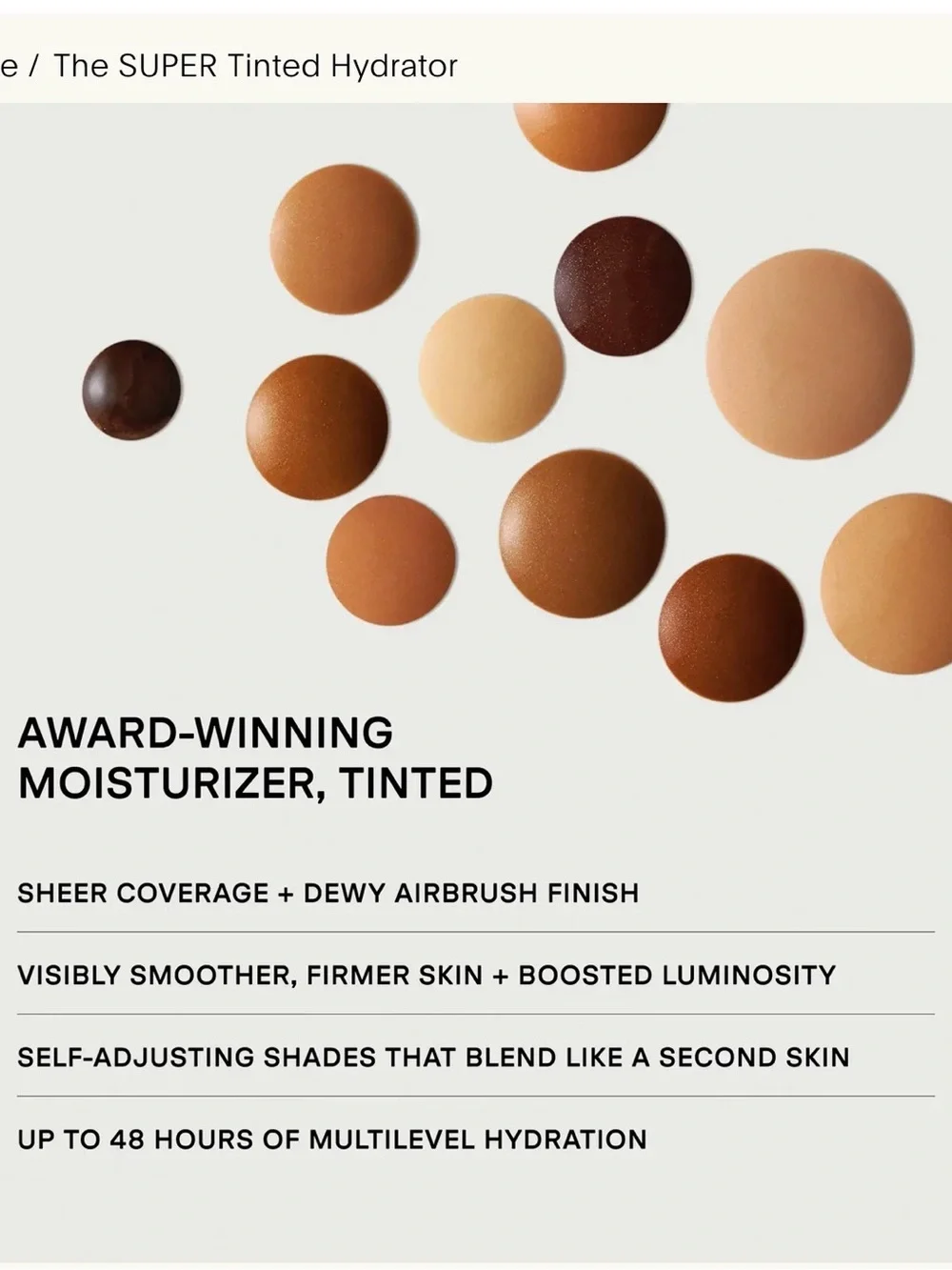 U Beauty The Super Tinted Hydrator - Shade 03 (White Packaging)